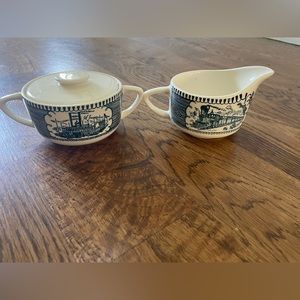 Sugar Dish & Creamer